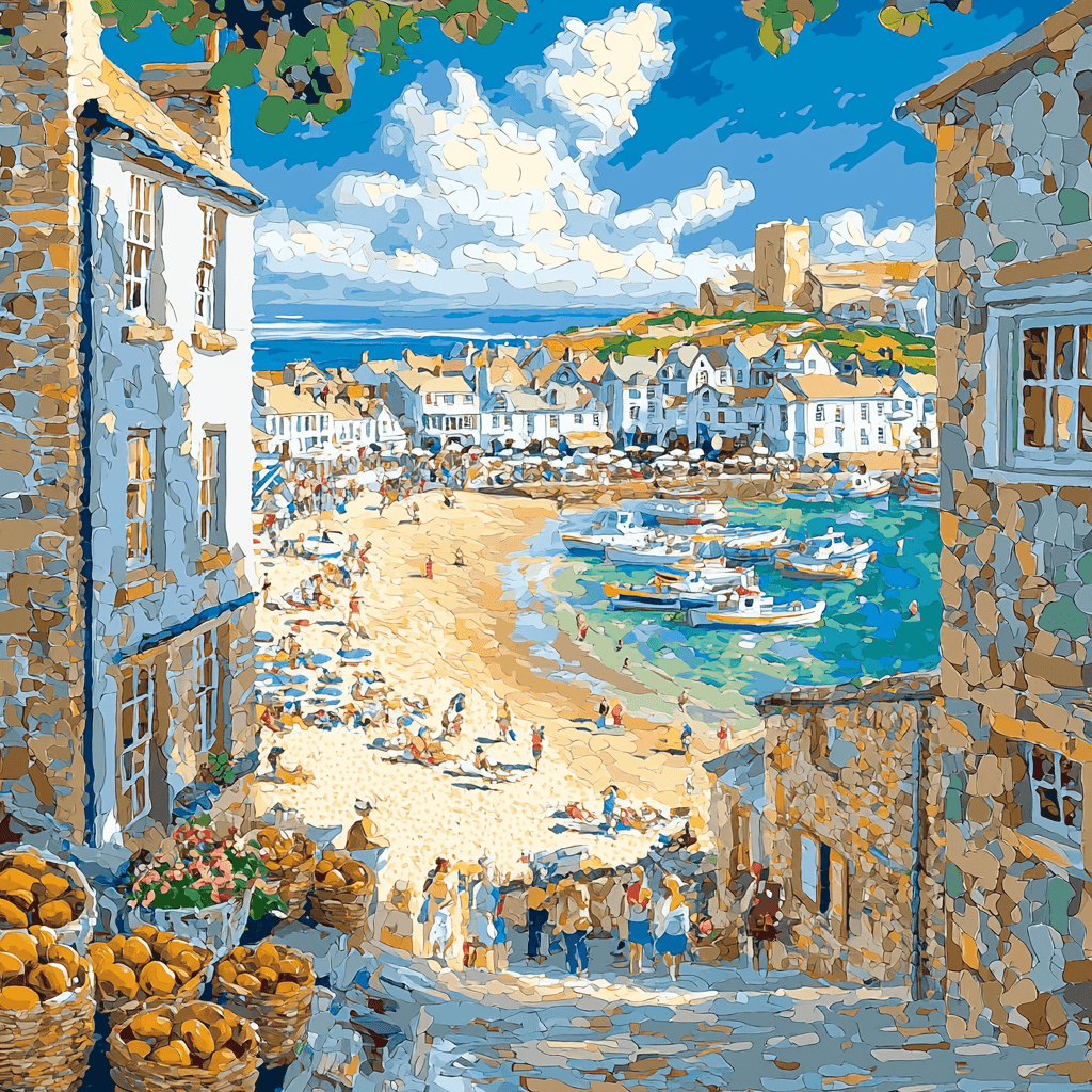 St. Ives Numbered Painting Kits
