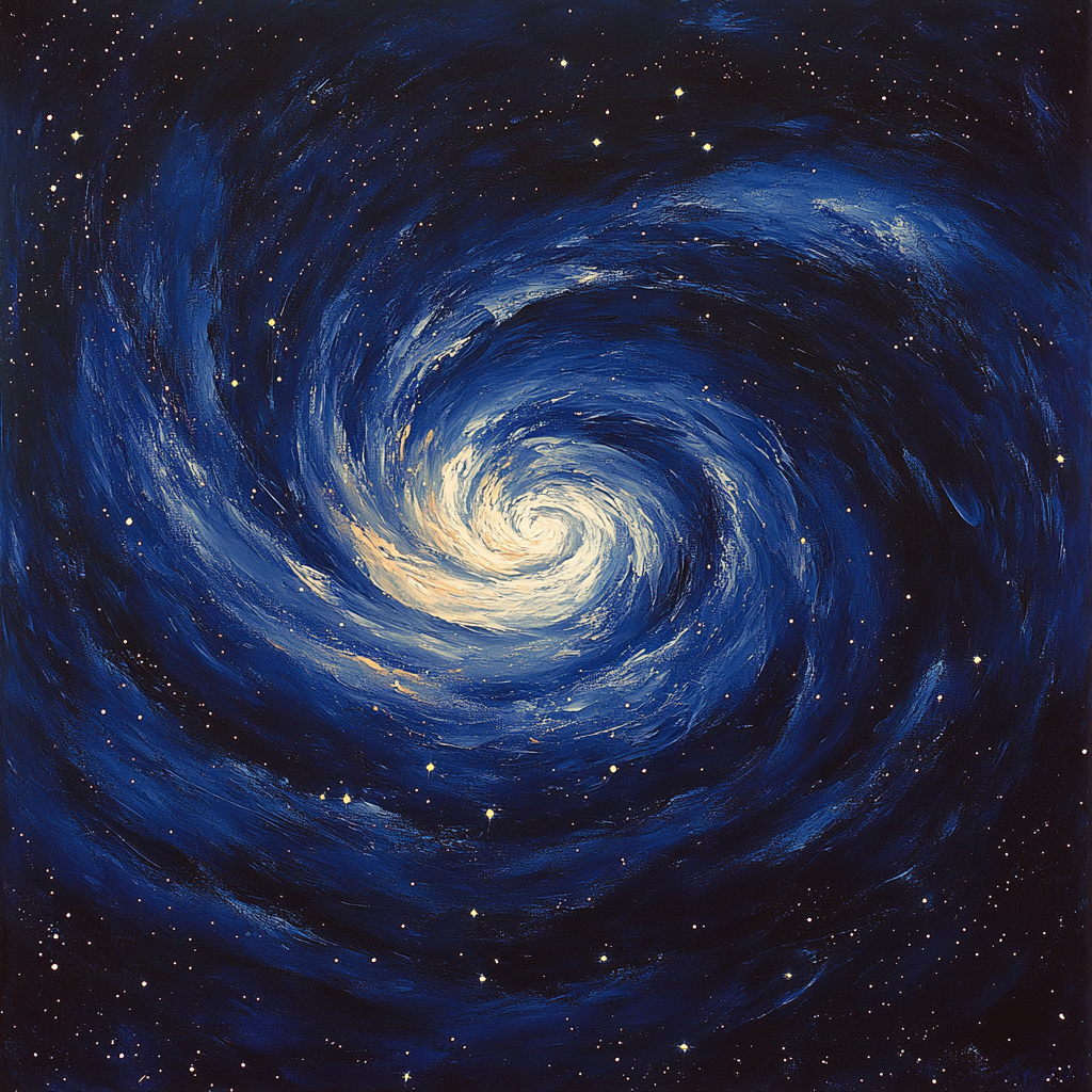 Michelangelo Inspired Celestial Whirl Paint by numbers kits