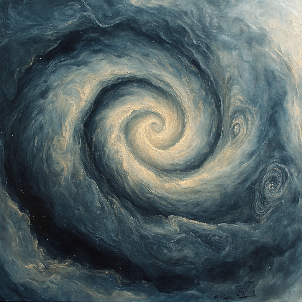 Michelangelo Inspired Celestial Vortex Paint by numbers art