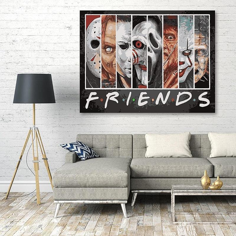 Halloween Paint By Numbers For All Ages DIY Art Kit