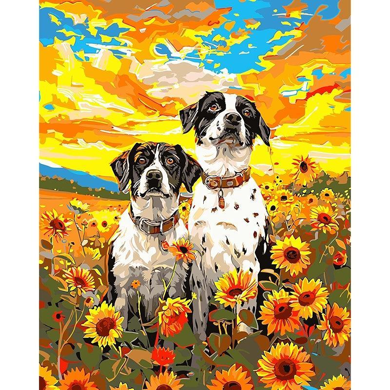 Paint By Numbers Kit Black Cat Canvas Art