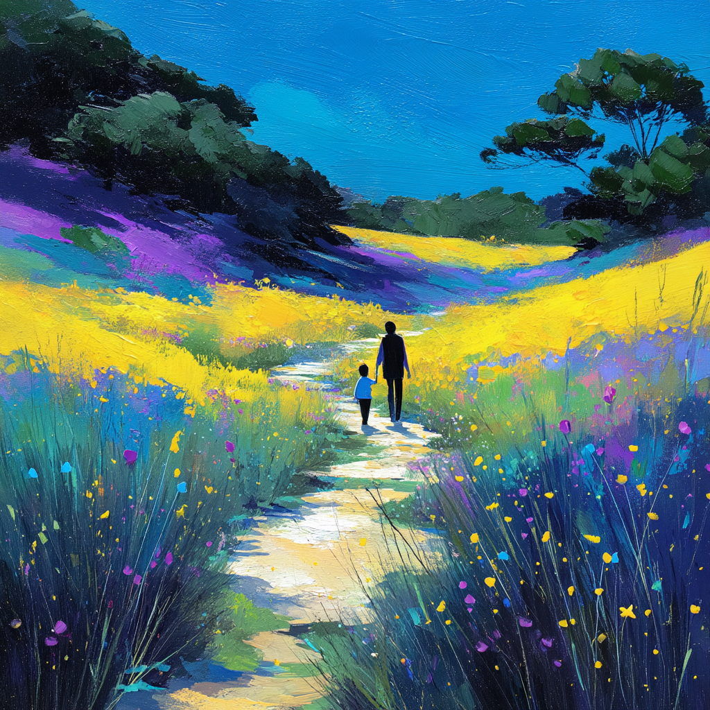 A Mother’s Journey Number Painting