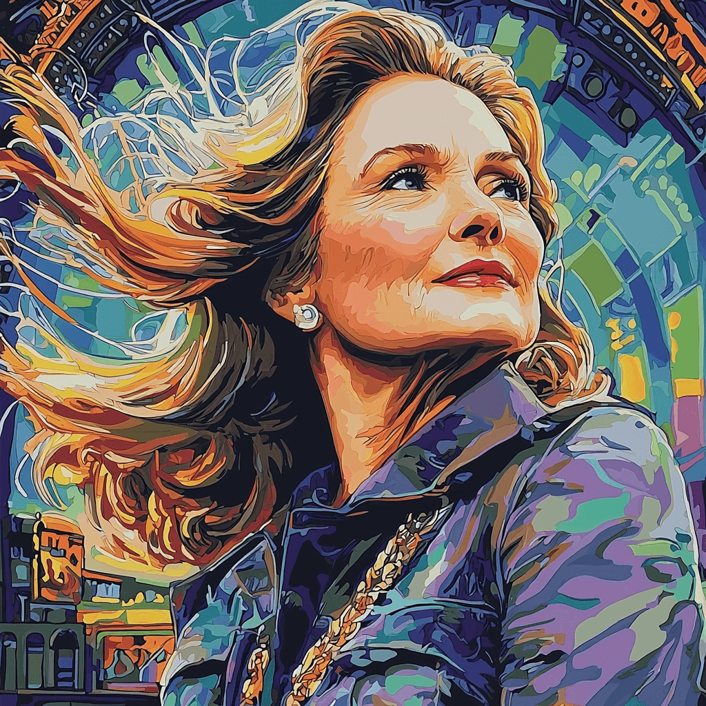 Meryl Streep: The Chameleon's Artistry In Film Paint By Numbers Art