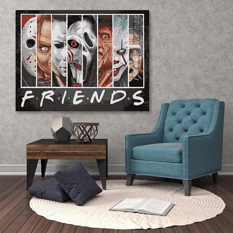 Halloween Paint By Numbers For All Ages DIY Art Kit