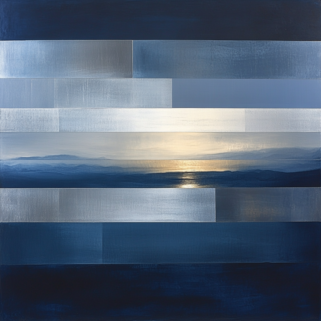 Mark Rothko Inspired Lunar Veil paint by numbers