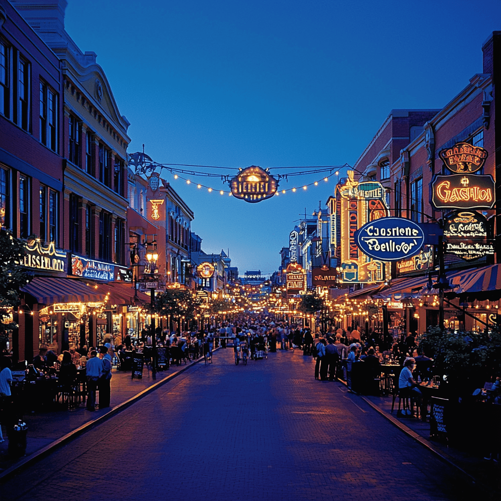 Gaslamp Quarter Number Painting