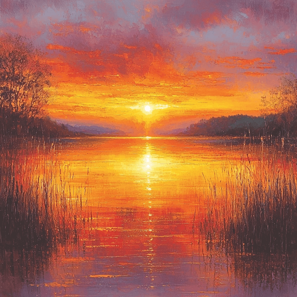 J.M.W. Turner Inspired Sunkissed Horizons Painting By Numbers Kit