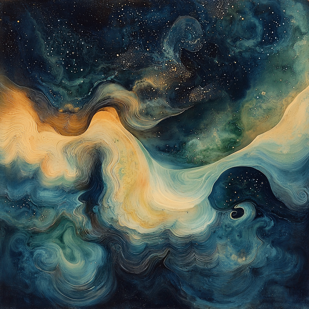 Max Ernst Inspired Elysian Echoes Paint By Numbers