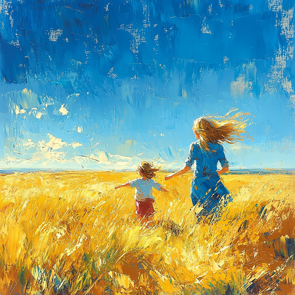 Fields Of Laughter Paint By Numbers