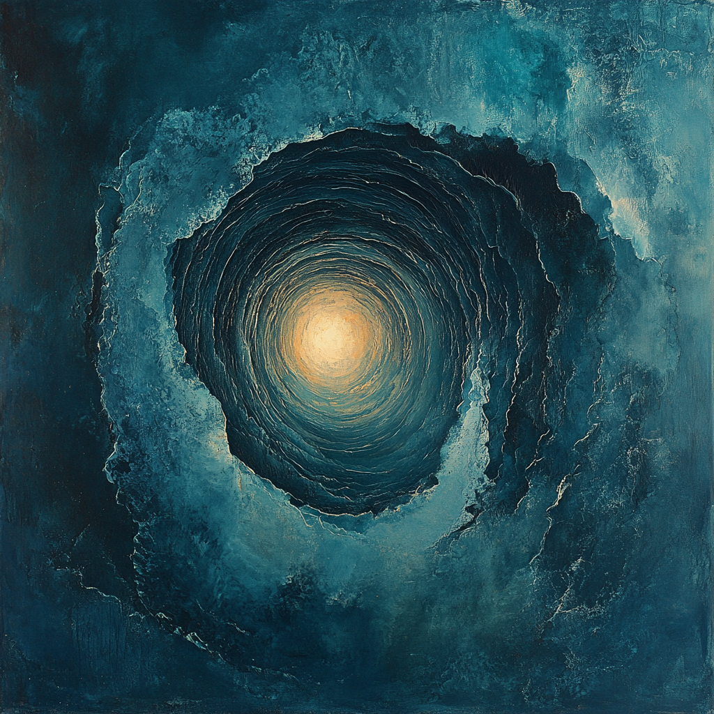 Max Ernst Inspired Echoes Of The Abyss Paint by numbers kits