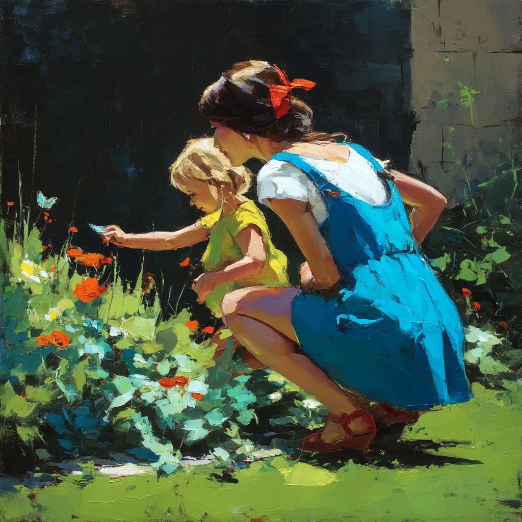 The Love Garden Paint By Numbers Kits