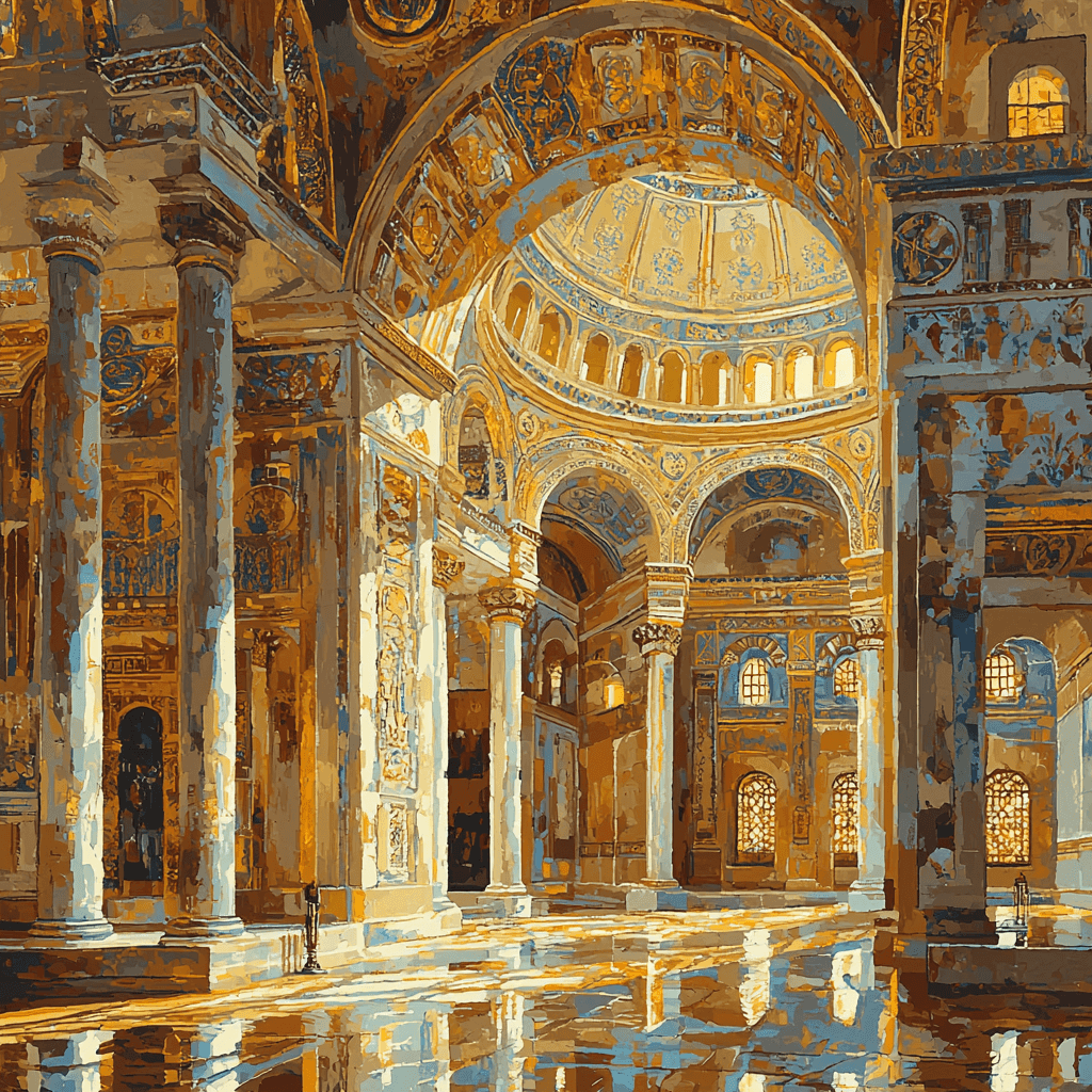 Hagia Sophia Grand Museum - Istanbul, Turkey Paint By Numbers