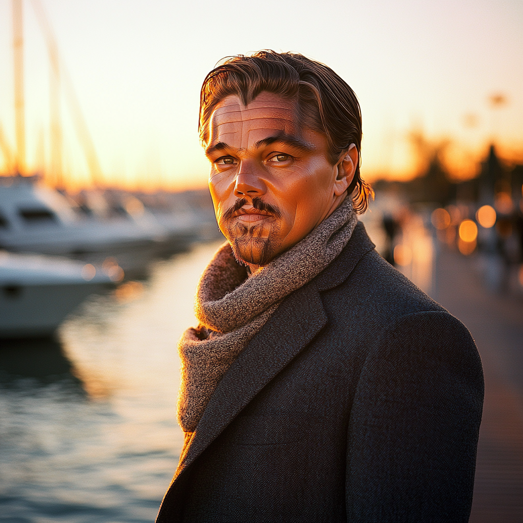 Leonardo DiCaprio: Charting The Lost Ocean Of Ambition DIY paint by numbers