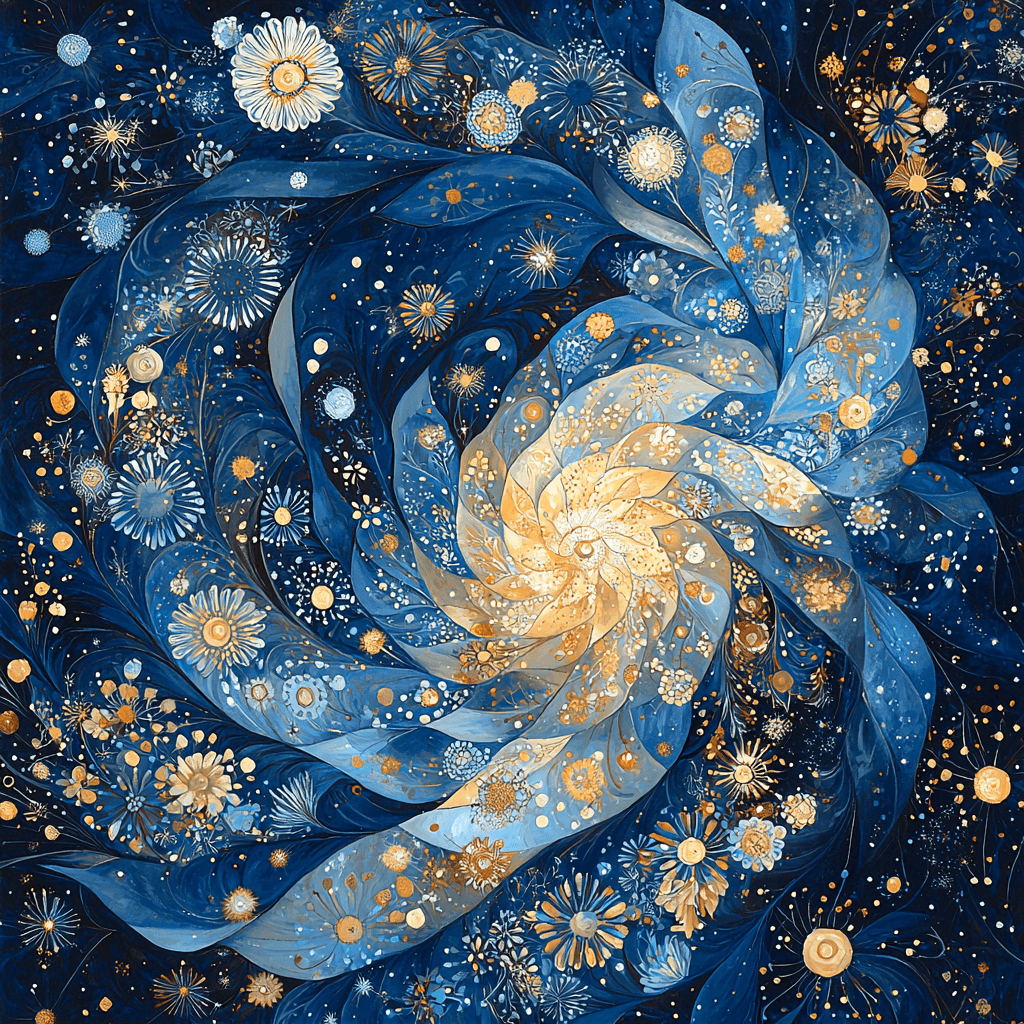 Frida Kahlo Inspired Cosmic Journey Of Self-Discovery Painting Number Kit