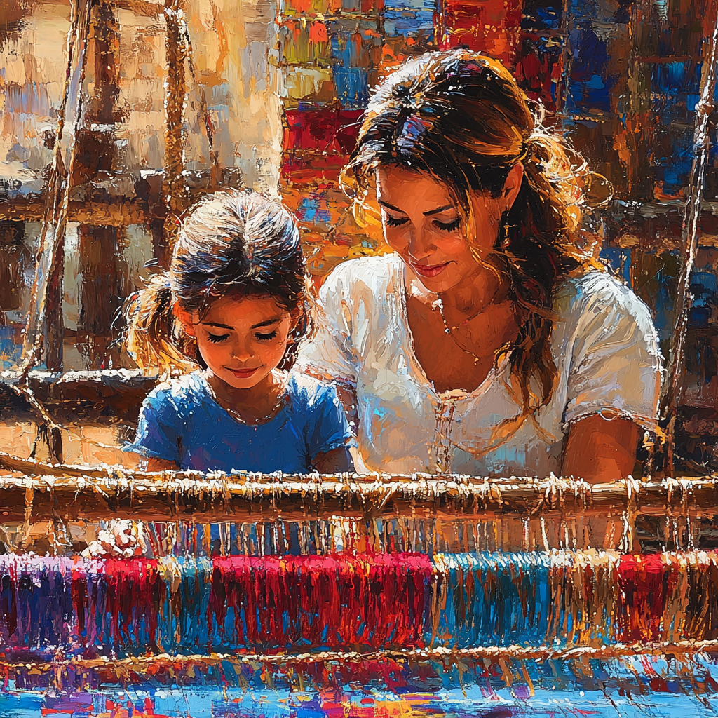 Heritage In The Weaving DIY Paint By Numbers