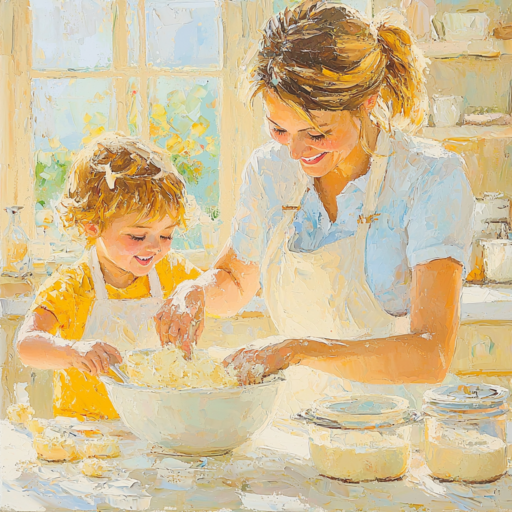 The Sweetness Of Love Number Painting