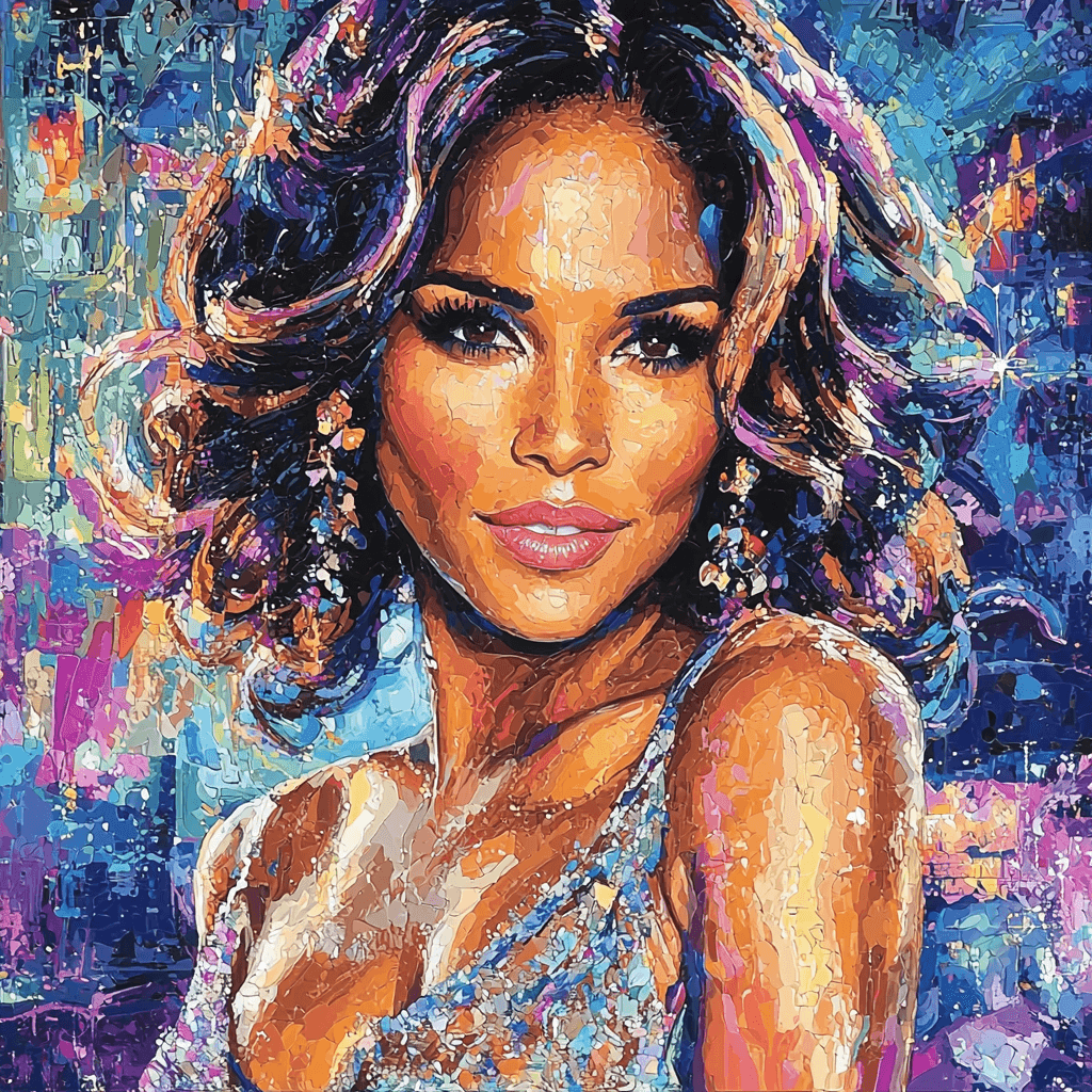Halle Berry: The Fierce Elegance Of Hollywood's Trailblazer Painting Number Kit