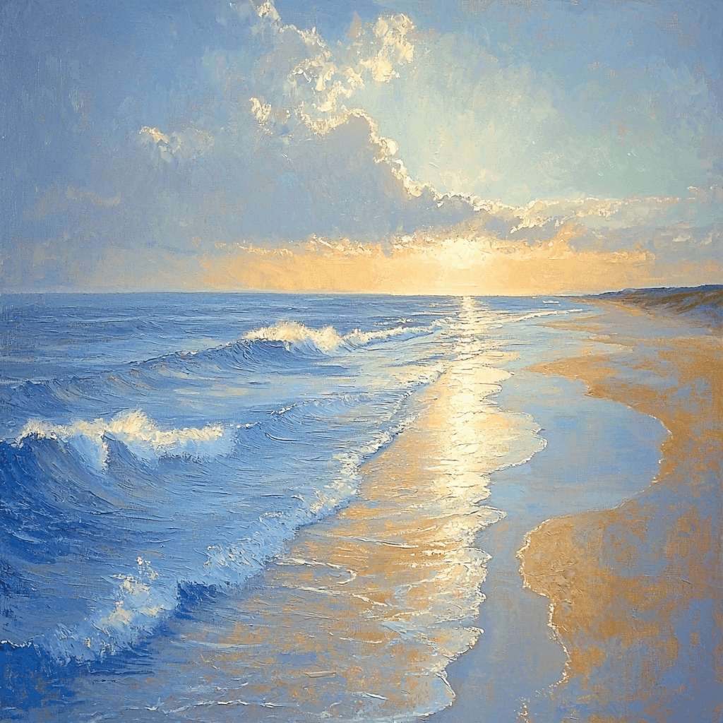 J.M.W. Turner Inspired Charming Coastal View DIY Paint By Numbers