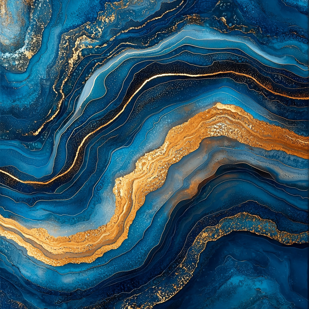 Gustav Klimt Inspired Essence Of Movement Paint By Color