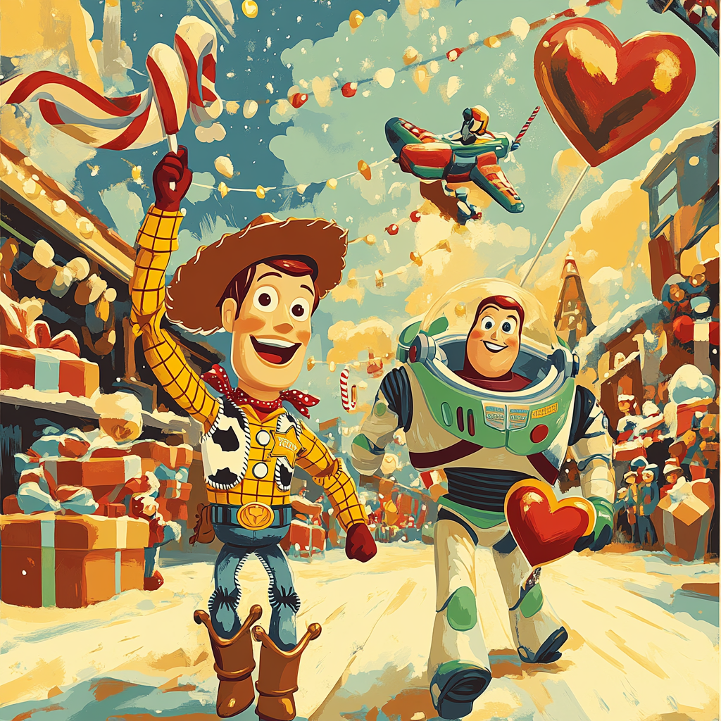 Toy Story Workshop Parade Painting by numbers kit
