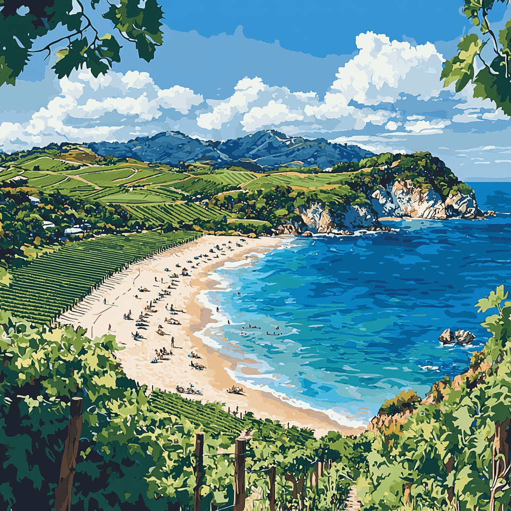 Waiheke Island Paint By Number