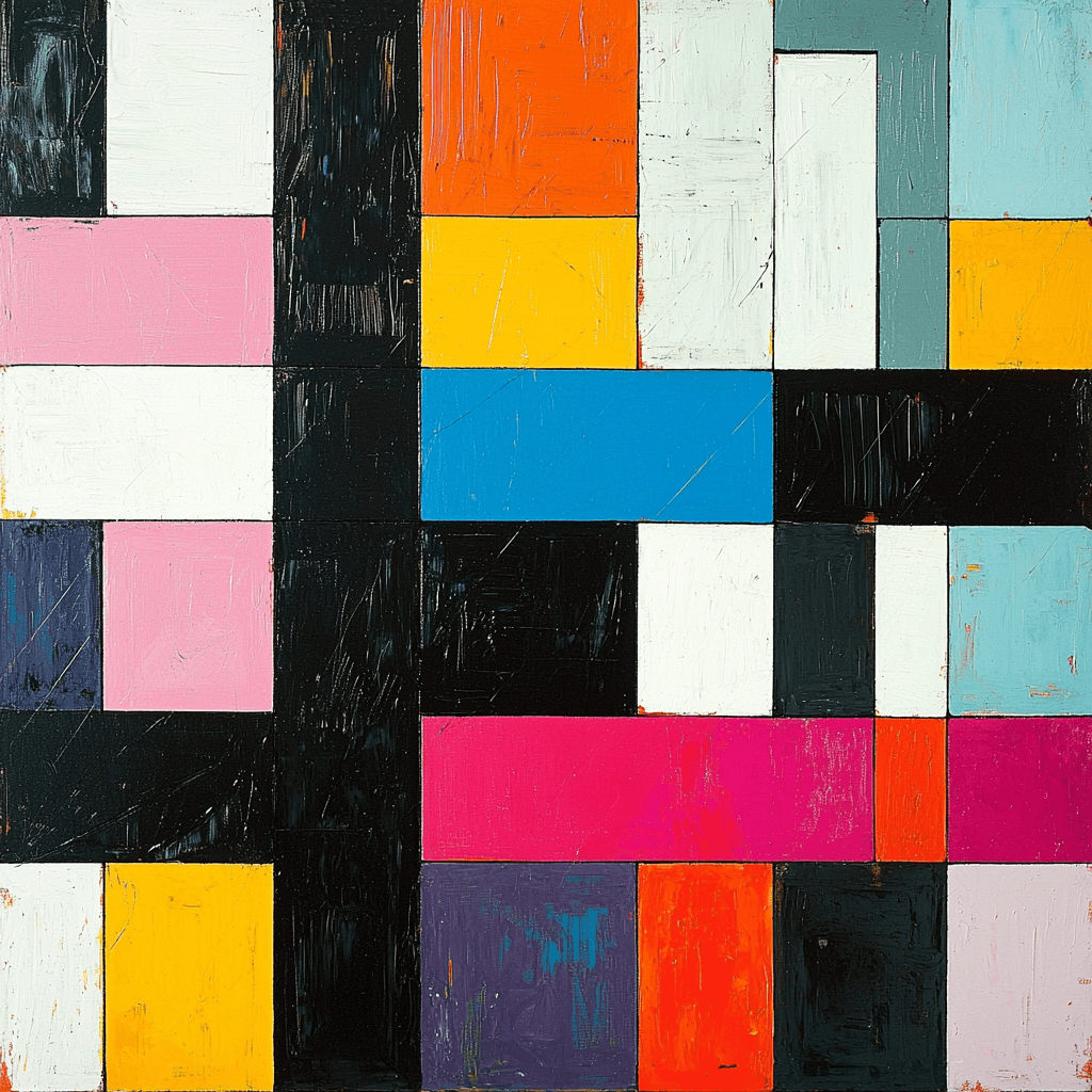 Kazimir Malevich Inspired Symphony Of Geometry Paint By Color