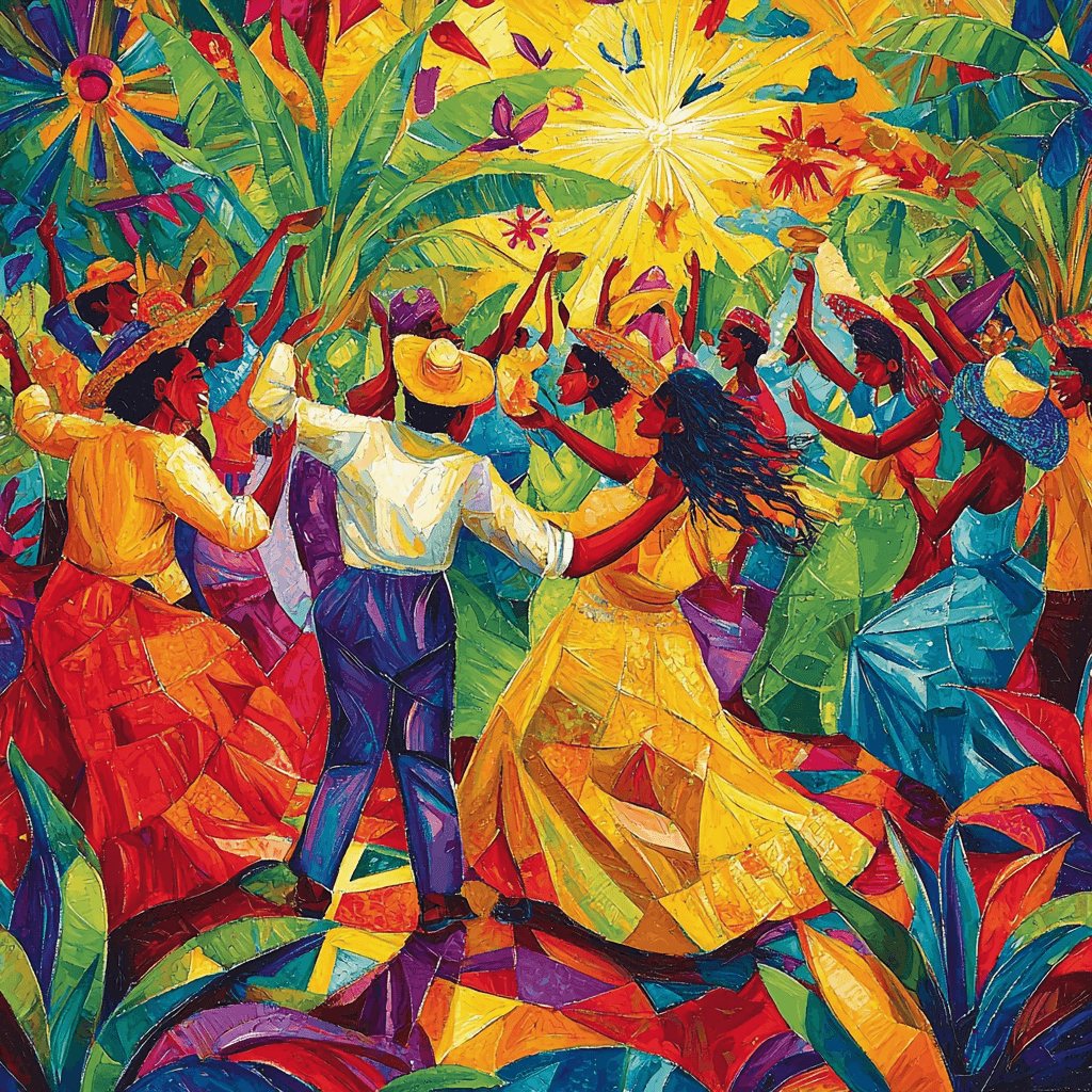 Rivera Inspired Joyful Gatherings Paint By Numbers Kits