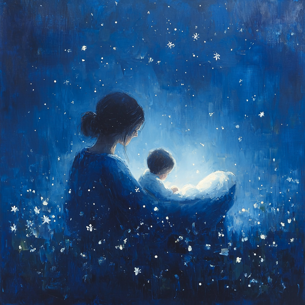 Celestial Cradle Painting By Numbers Kit