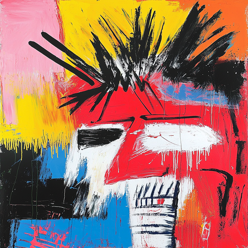 Jean-Michel Basquiat Inspired Visceral Experiences Paint By Numbers