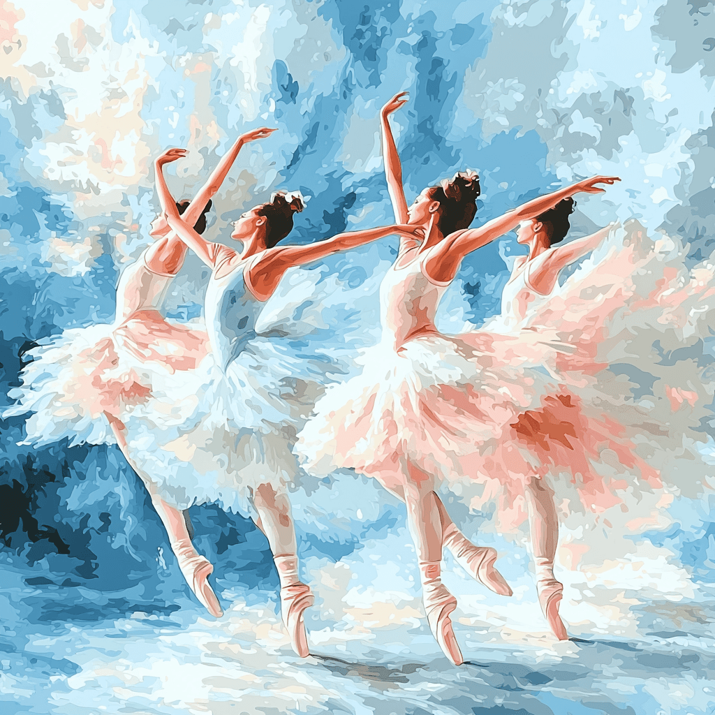 Degas Inspired Ethereal Ballet - DIY Painting By Numbers Kit