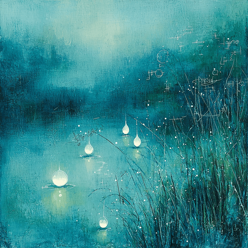 Leonardo Da Vinci Inspired Celestial Dewdrops Symphony Paint By Numbers Art