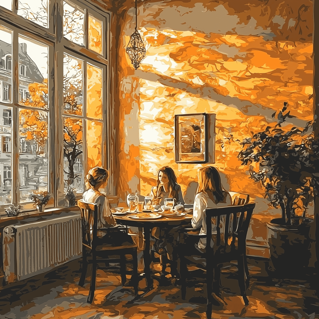 Johannes Vermeer Inspired Vermeer's Harmonious Hearth Numbered Painting Kits