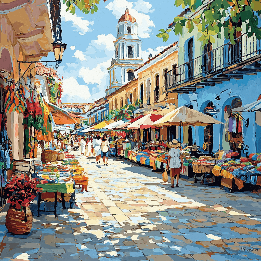 Historic Centre Of Oaxaca - Mexico Paint By Numbers