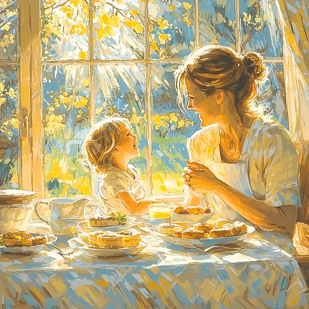 Morning Memories Numbered Painting Kits