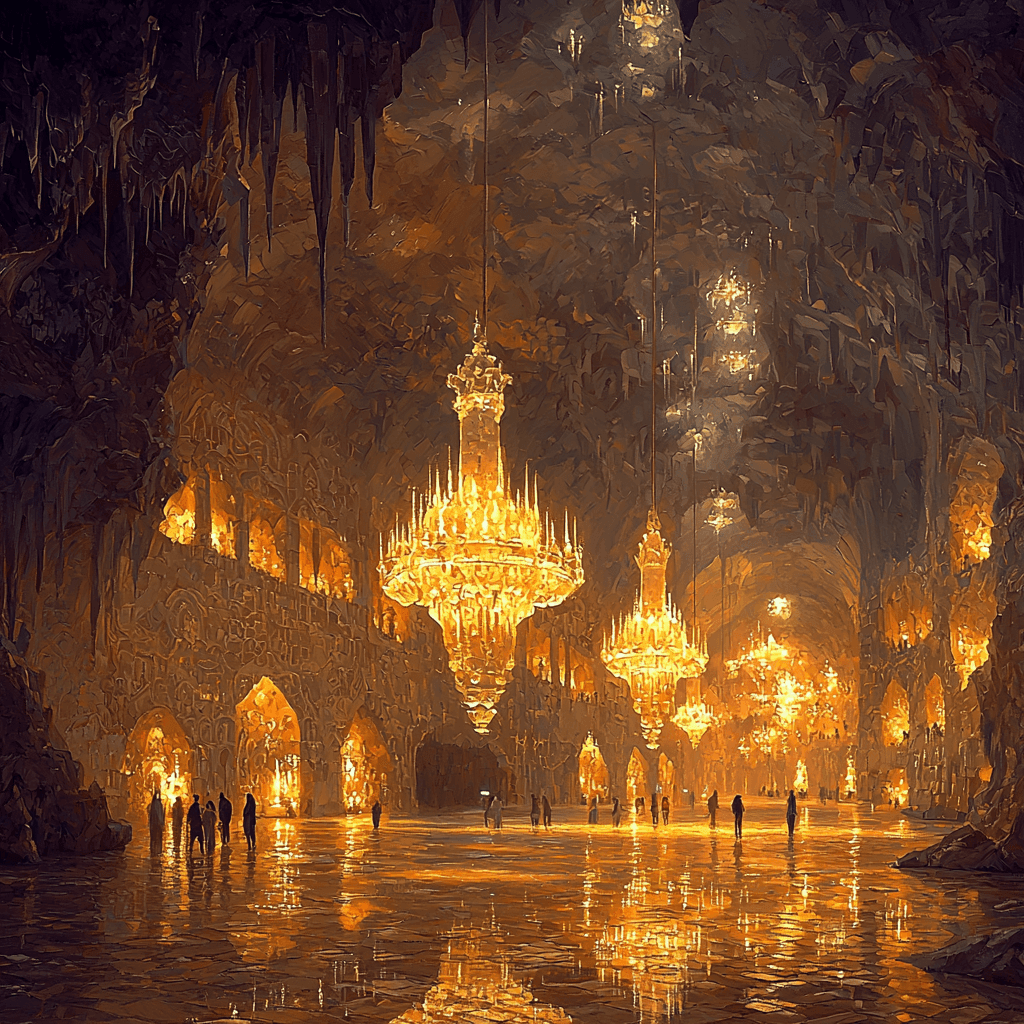 Wieliczka Salt Mine Painting Number Kit