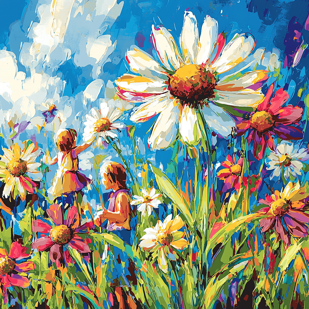 A Mother's Joy Painting Number Kit