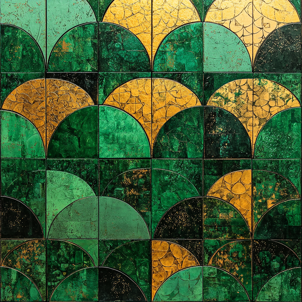 Gustav Klimt Inspired Symbolic Balance Painting Number Kit