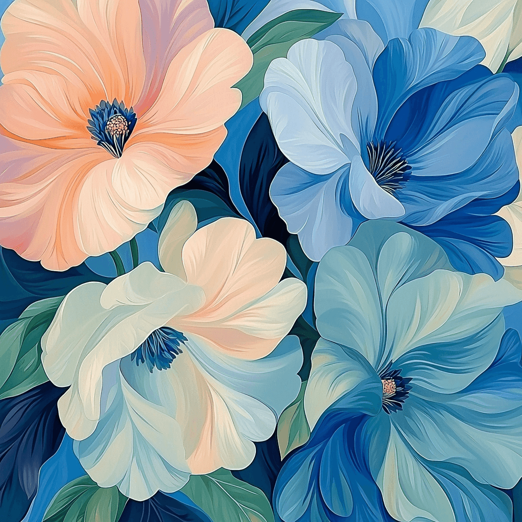 Georgia O'Keeffe Inspired Nature's Palette Paint By Color