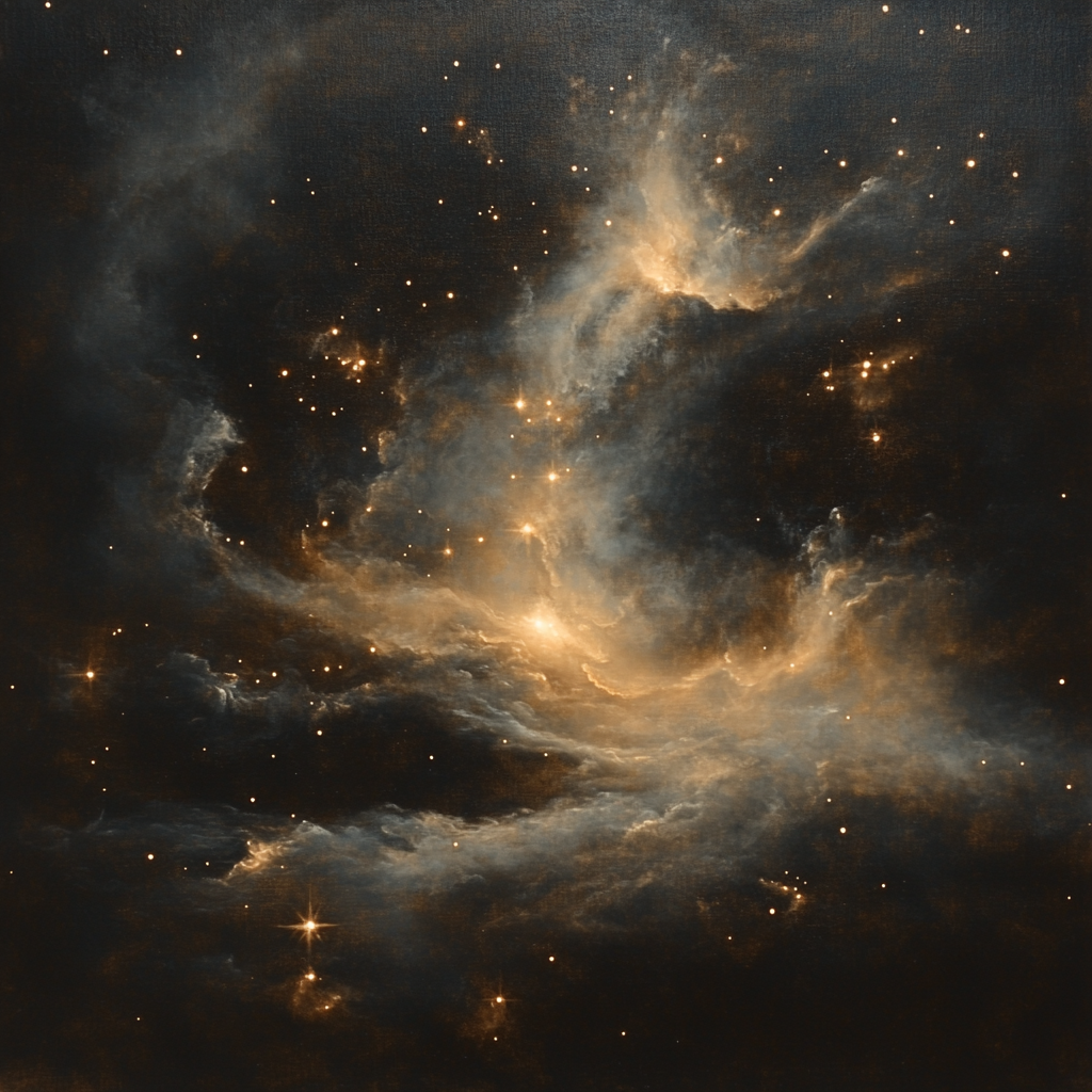 Caravaggio Inspired Nebula Core painting number kit