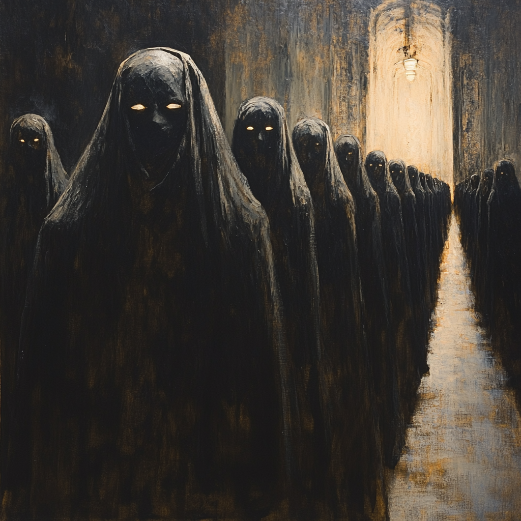 Goya Inspired Phantom Masquerade DIY paint by numbers