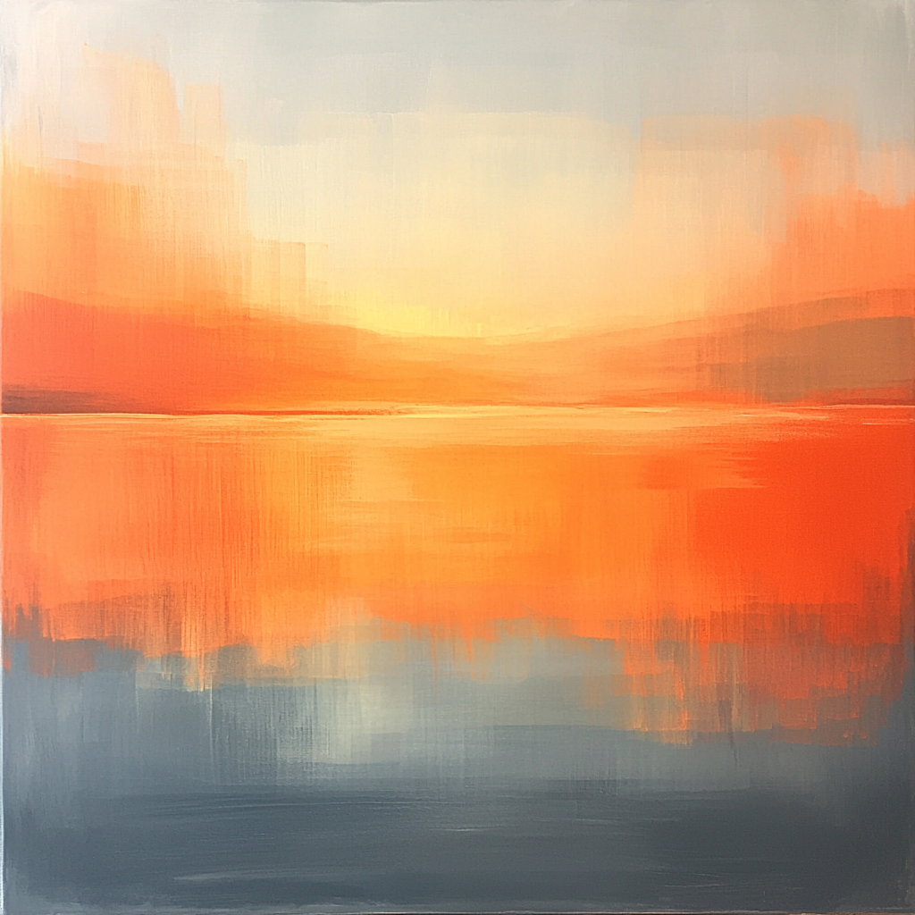 Mark Rothko Inspired Embers Of Reflection Paint By Color