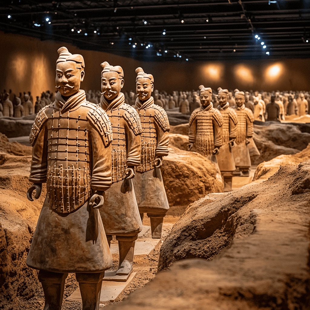Terracotta Army - Xi'an Paint By Color