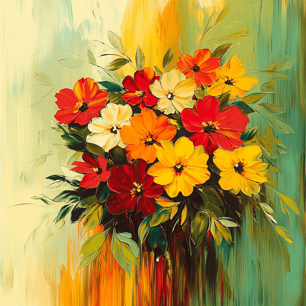 Frida Kahlo Inspired Dynamic Flora Paint By Numbers Kits