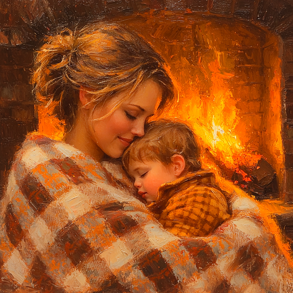 Cozy Winter Moments Numbered Painting Kits