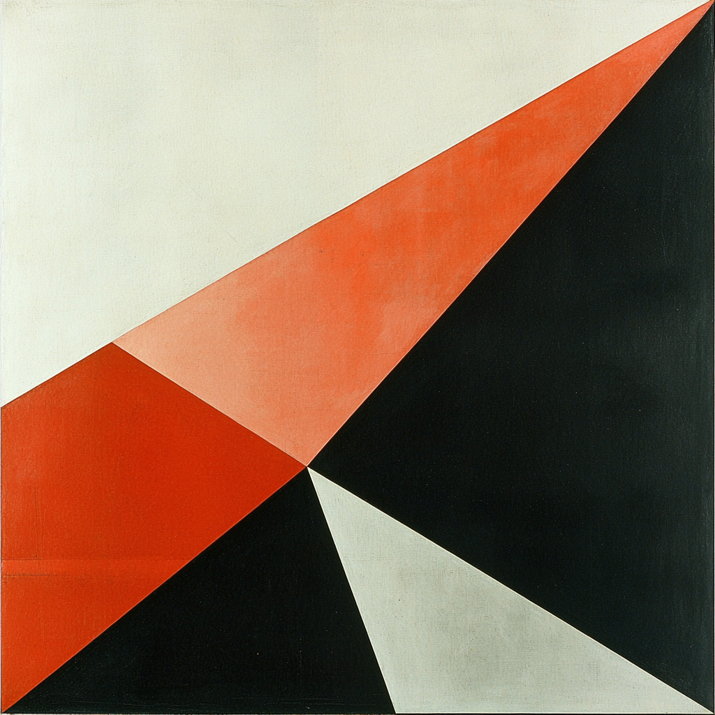 Kazimir Malevich Inspired Supreme Structure Numbered Painting Kits