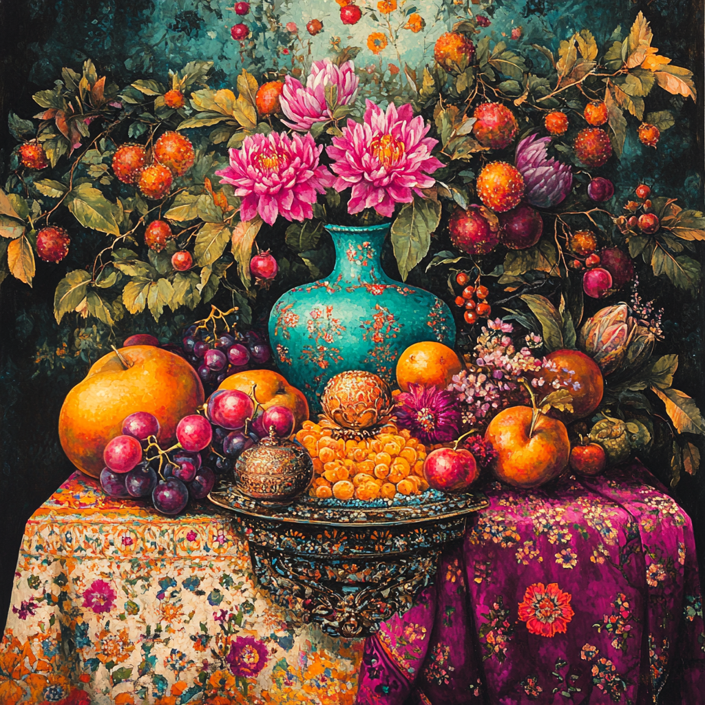 Frida Kahlo Inspired Intimate Still Life Paint by numbers kits