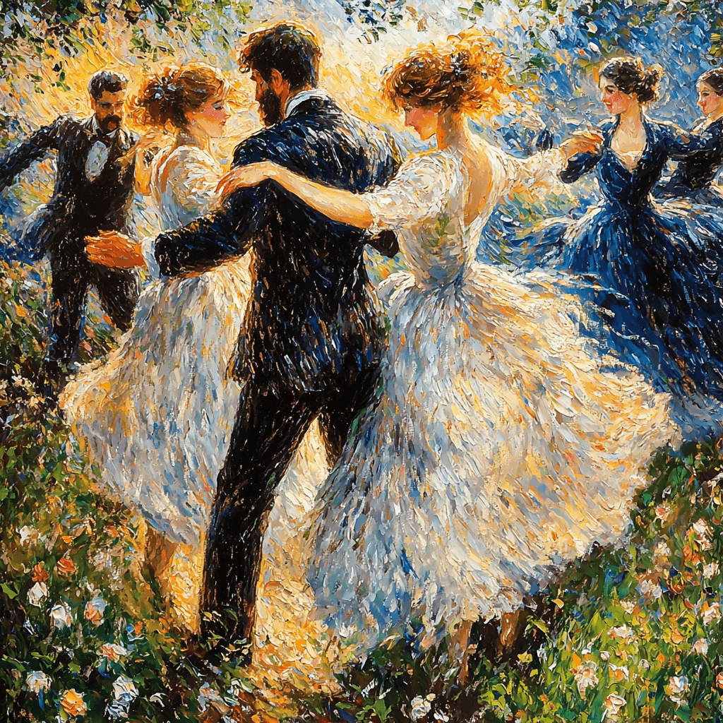 Pierre-Auguste Renoir Inspired The Beauty Of Motion DIY Paint By Numbers