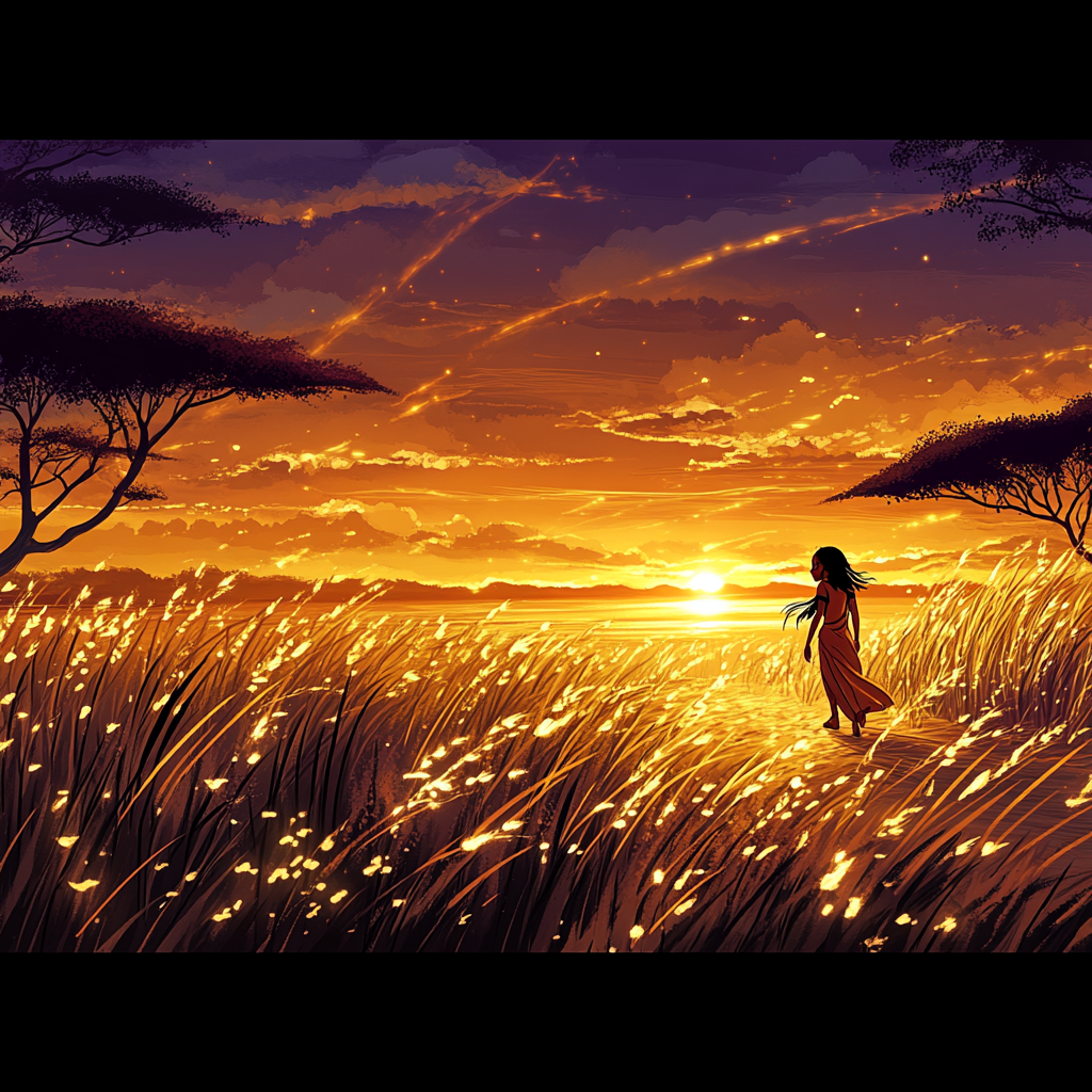 Nala Sunset Stroll Disney Inspired Paint by numbers kits