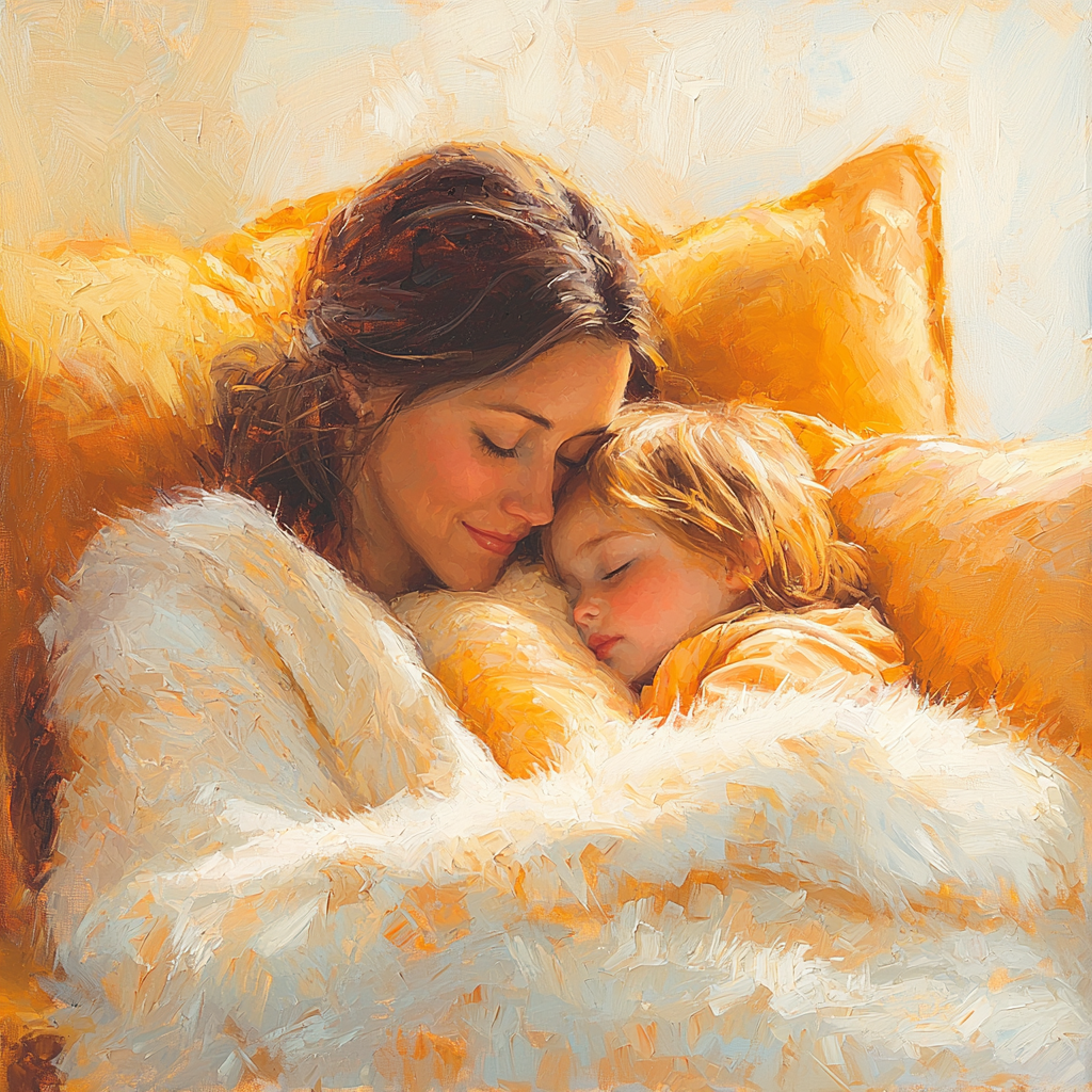 The Warmth Of Love Painting Number Kit