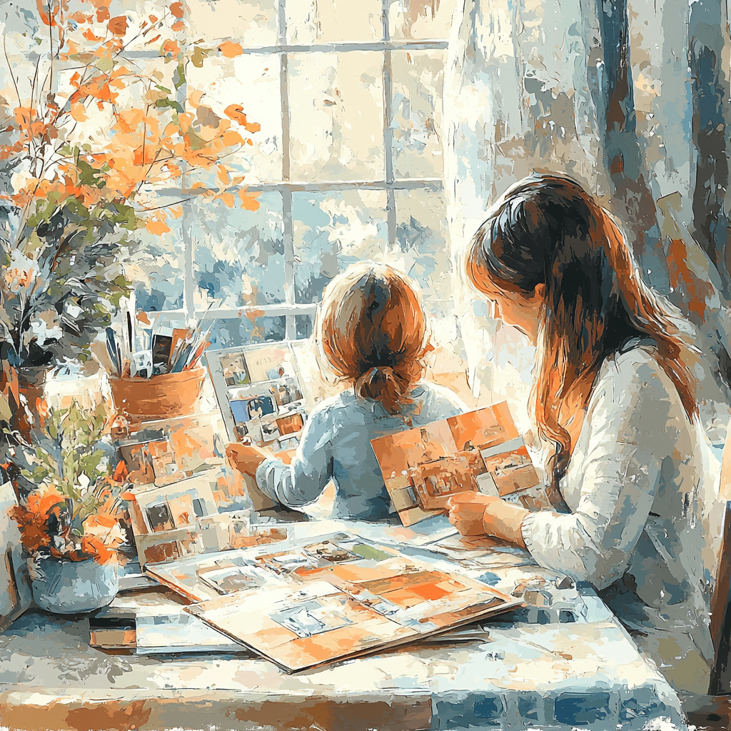 Treasure Of Memories Painting Number Kit